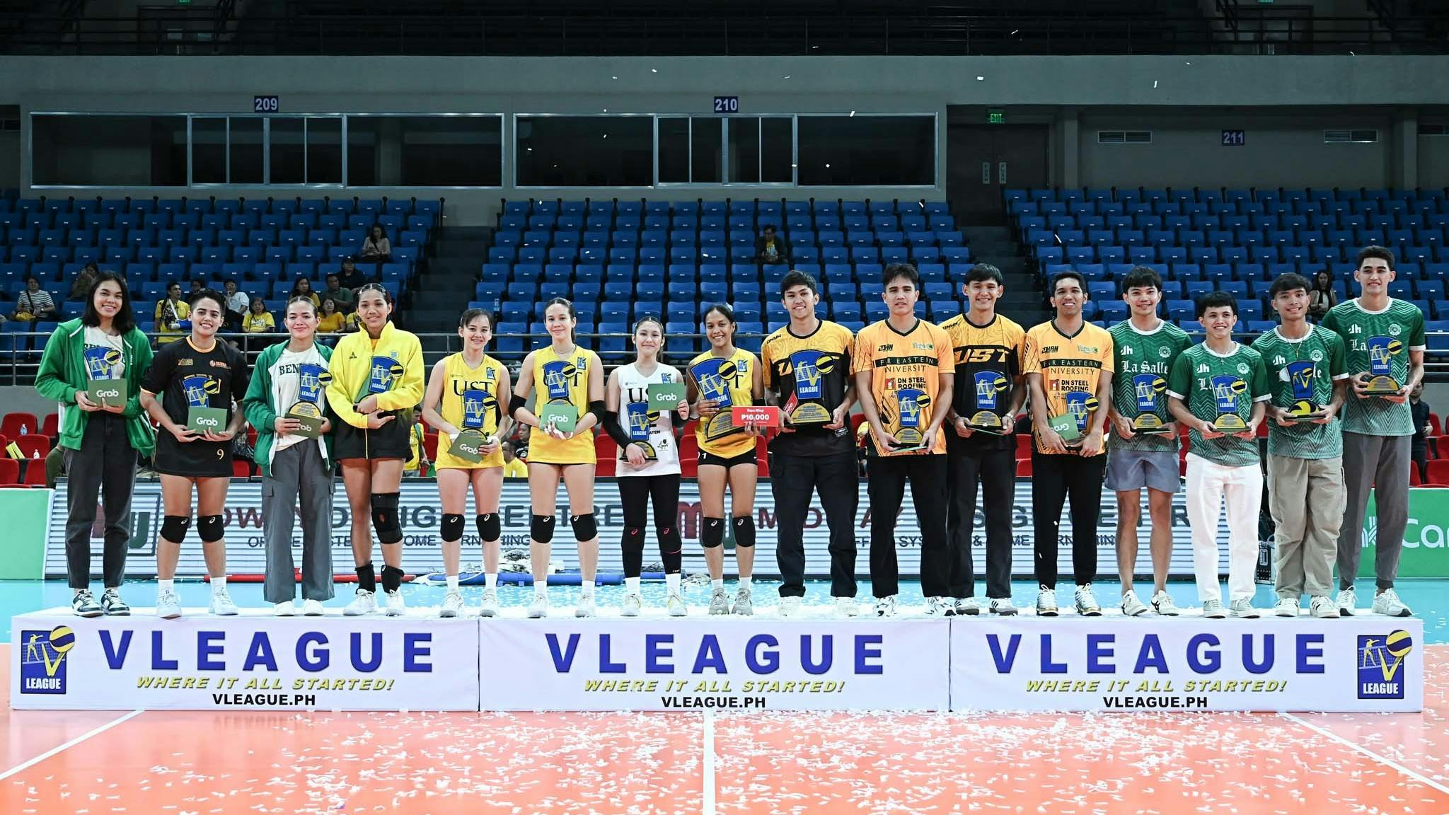 Golden MVPs: Angge Poyos, Gboy de Vega of UST pick up top 2024 V-League honors